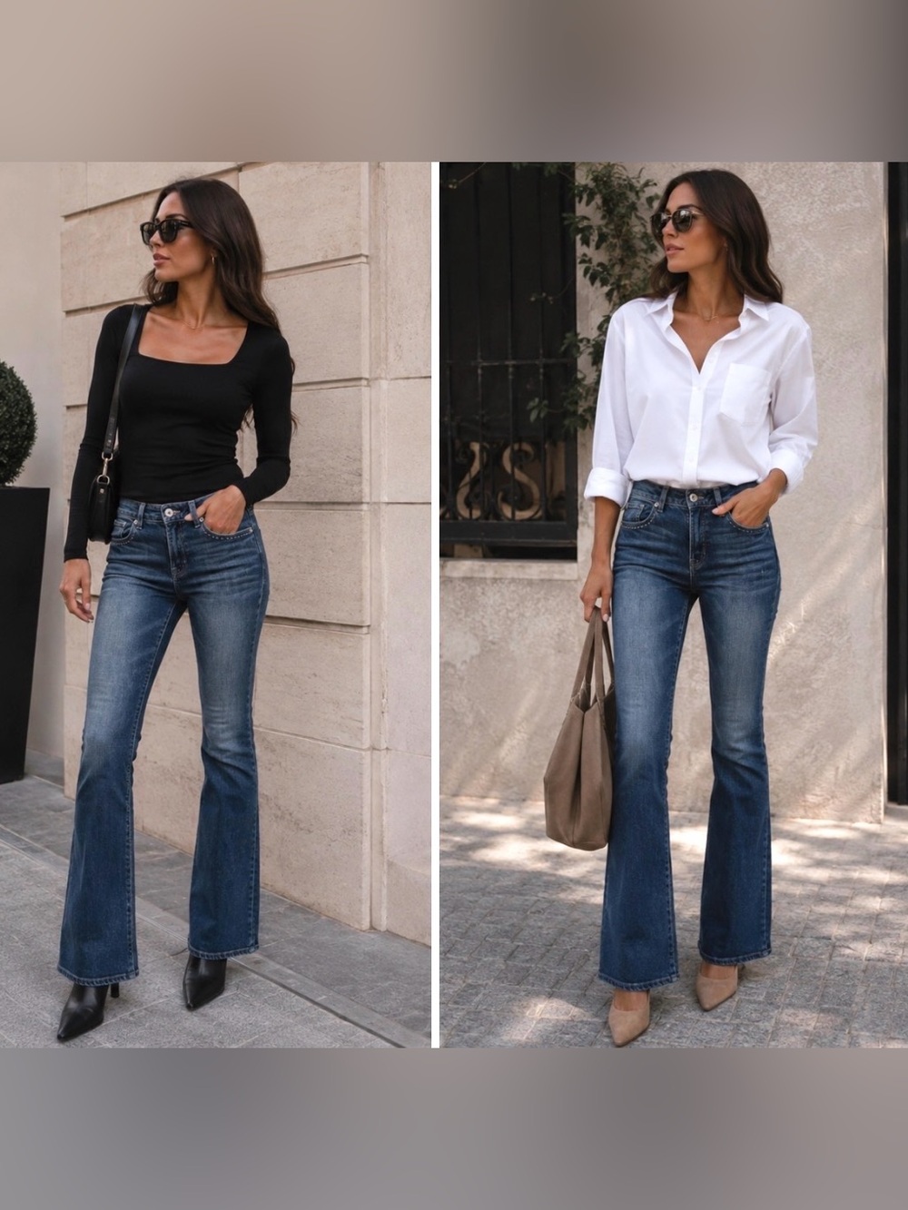 Buffalo boot cut stretch jeans